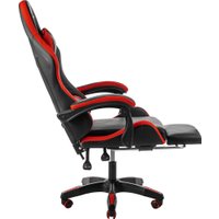 Игровое (геймерское) кресло Mio Tesoro Норманн 8011 (черный/красный)