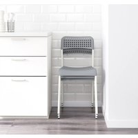 Стул Ikea Адде 102.259.28 (серый)