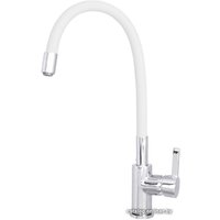 Смеситель Rubineta Flexy-33 FL30078 (белый/хром)