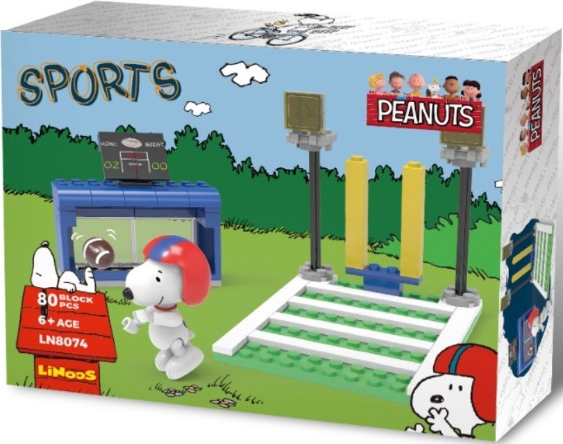 

Конструктор Miniso Snoopy Collection 6259 Футбольный матч