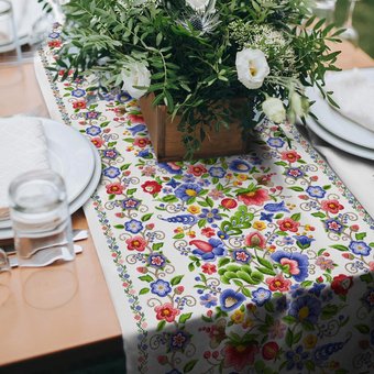 Дорожка на стол Текстильный городок Маруся ТХбК35062-1/50