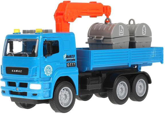 

Мусоровоз Технопарк KAMAZ Манипулятор KAMCRN-28PLCN-BU