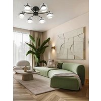 Люстра средней высоты Aitin Pro X80051/6 (черный)