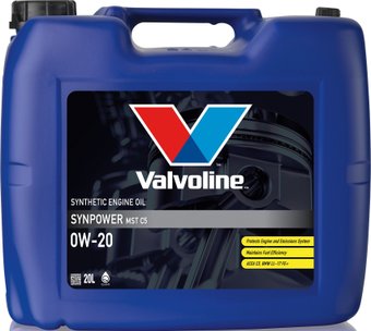 Моторное масло Valvoline SynPower MST C5 0W-20 20л