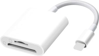 Карт-ридер USBTOP Lightning - TF/SD (белый)