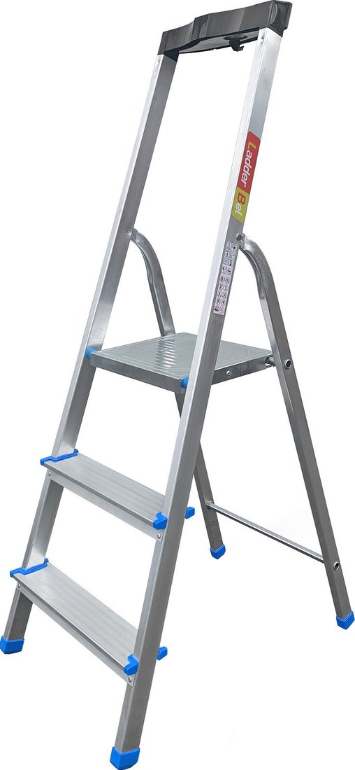 Лестница-стремянка LadderBel STR-AL-3T c органайзером