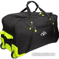 Сумка-тележка TsV 445C 76 см (черный/лимон)