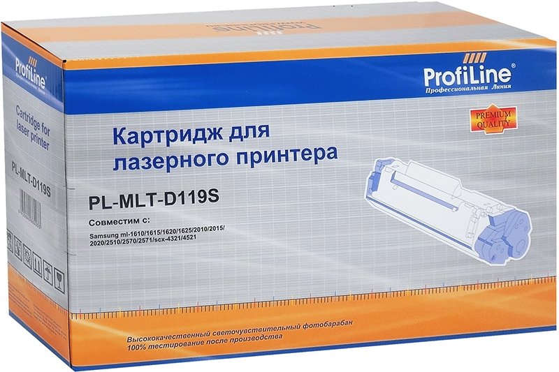 

Картридж ProfiLine PL-MLT-D119S (аналог Samsung MLT-D119S)