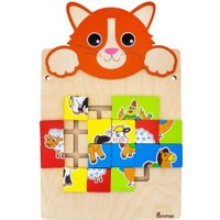 Бизиборд Alatoys Настенная бизидоска Котик ББ602