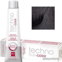 Крем-краска для волос AlterEgo TechnoFruit Color 3/0 темно-каштановый