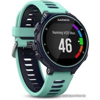 Умные часы Garmin Forerunner 735 XT HRM-Tri-Swim (синий/бирюзовый)