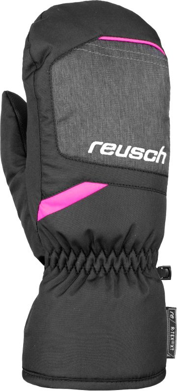 

Горнолыжные варежки Reusch Bennet R-Tex XT 6061506 7771 (р-р 5, Black/Black Melange/Pink Glo)