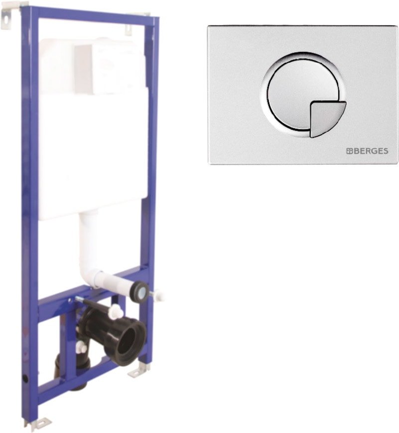 

Инсталляция для унитаза Berges Wasserhaus Novum R2 040222