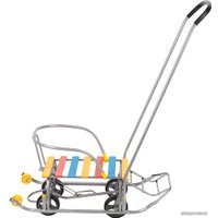 Санки Galaxy Мишутка 1 Универсал (серебристый)