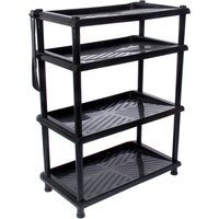 Полка для обуви Полимербыт Комфорт 4340500 (черный)