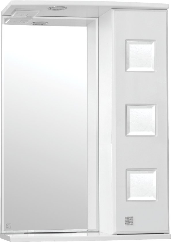 

Style Line Шкаф с зеркалом для ванной Крокус 55 (с подсветкой)