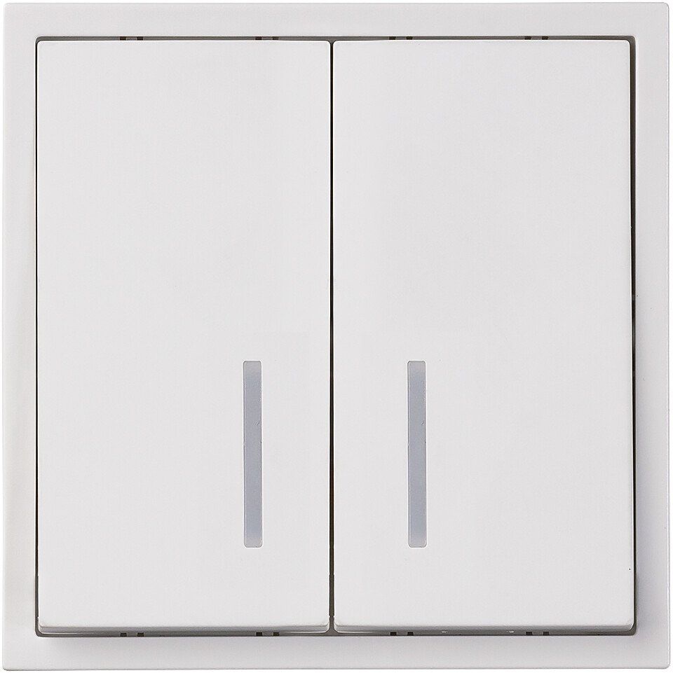 Выключатель SmartBuy Капелла SBE-09w-10-SW2-1