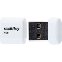 USB Flash SmartBuy Lara 4GB (белый)