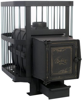 Банная печь Сибирь 18 с универсальной дверцей