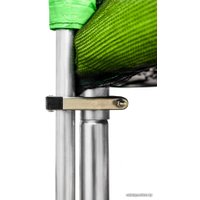 Батут Alpin 4.04 м с защитной сеткой и лестницей