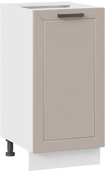 

Шкаф напольный Трия Лорас 1Н4 (белый/холст латте)