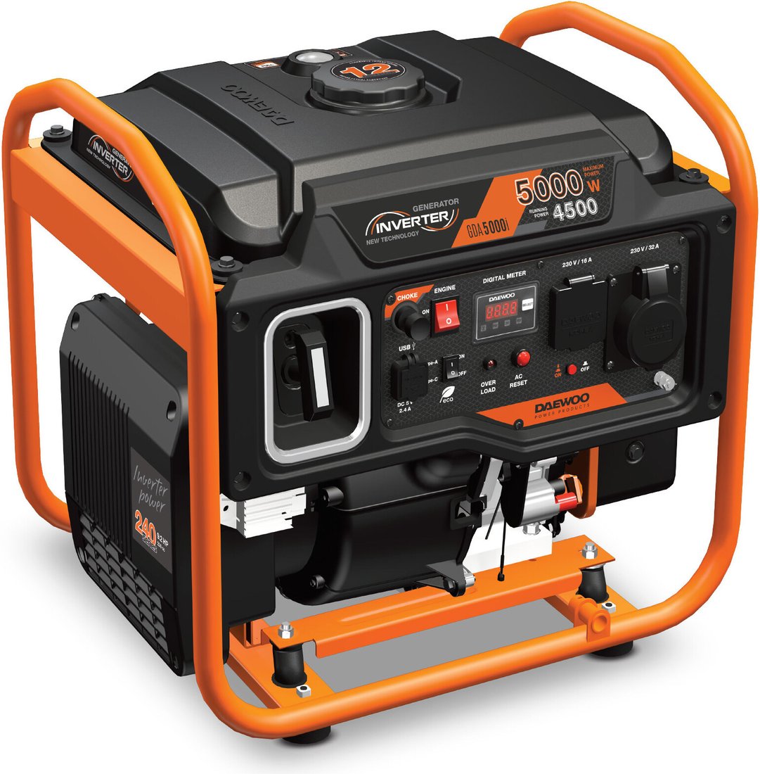 Бензиновый генератор Daewoo Power GDA 5000i