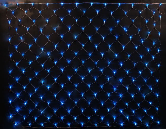 

Гирлянда световая сетка Rich Led Прозрачный провод RL-N2x1.5-T/BW 2х1.5м (сине-белый)