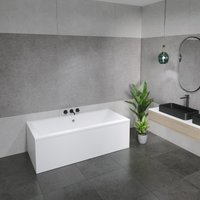 Ванна Lauter Oasis 190х90 21203090 (с ножками и лицевым черным экраном)