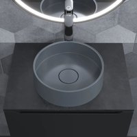 Умывальник Uperwood Tanos Quartz 35 см круглая (бетон)