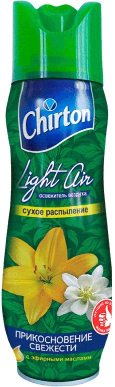 

Освежитель воздуха Chirton Лайт Эйр Прикосновение свежести (300 мл)