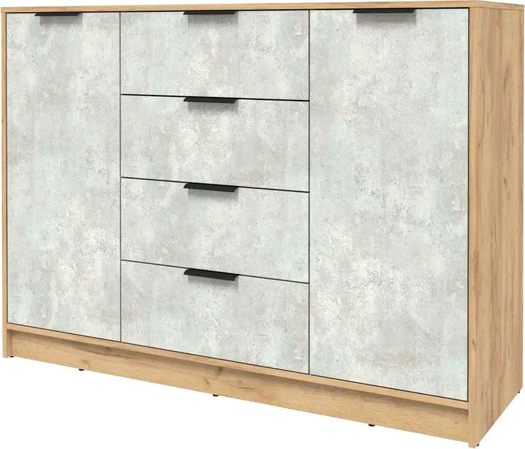 

Тумба Интерлиния Концепт КТ-Т140 (бетон лайт/дуб золотой)