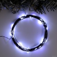 Светодиодная гирлянда Luazon Нить 5 м роса 5198347 (белый)