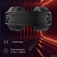 Наушники Оклик HS-L300G (черный) в Витебске