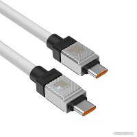Кабель Baseus CoolPlay Series Fast Charging Data Cable 100W USB Type-C - USB Type-C (2 м, белый)