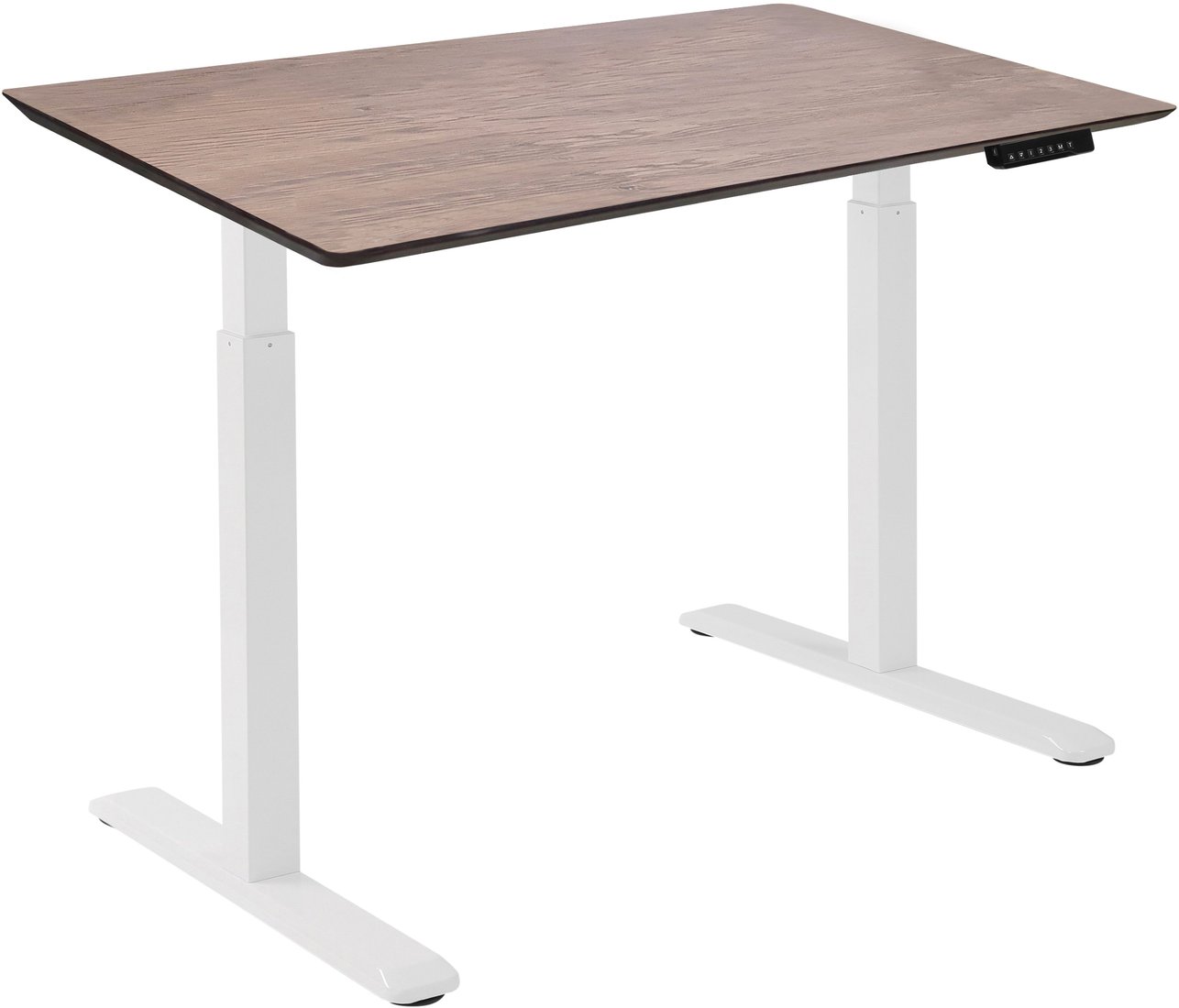 

Стол для работы стоя ErgoSmart Wooden Electric Desk 1300х750х27 мм (дуб мореный/белый)