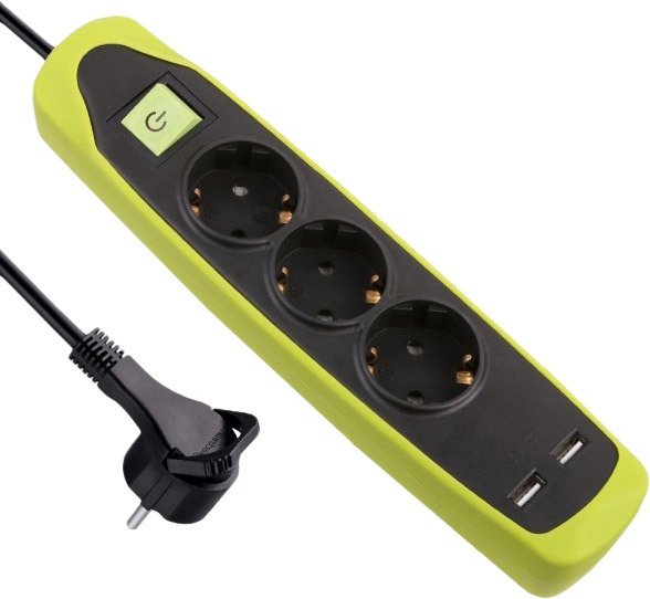 

Удлинитель Electraline 62152 2 м