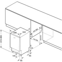 Встраиваемая посудомоечная машина Krona Garda 60 BI V2