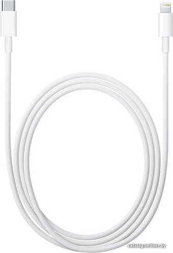 Кабель Apple USB 2.0 Type-C - Lightning (1 м, белый)