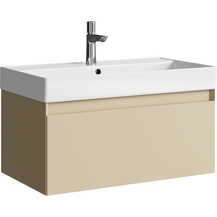 

Aqwella Тумба с умывальником Geometria GE01081MD+4610119205126