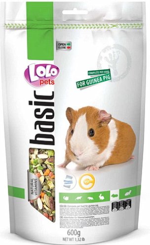 

Корм для грызунов Lolo Pets Basic Natural Vitamins для морских свинок 600 г