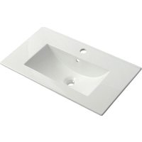  ЗОВ Тумба с умывальником Кито 80 (белый матовый)