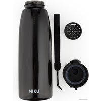 Бутылка для воды Miku 1л (черный)