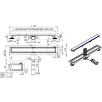 Трап/канал Roxen Supra Gold 91050-90GB