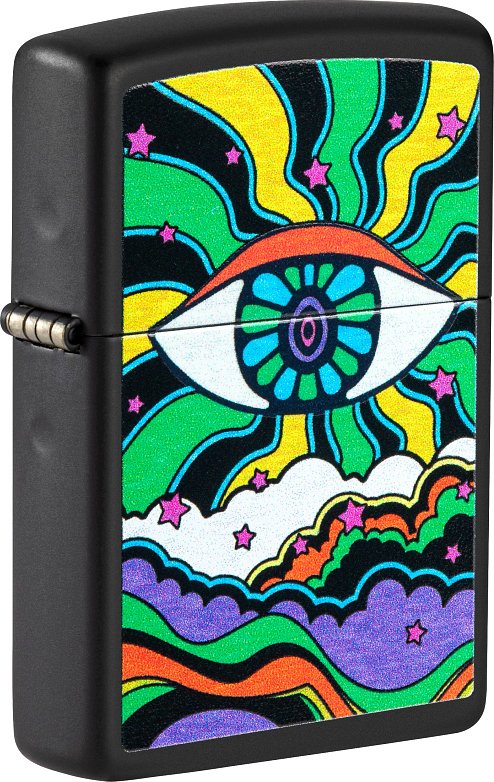 

Зажигалка Zippo Black Light Eye Design 49699