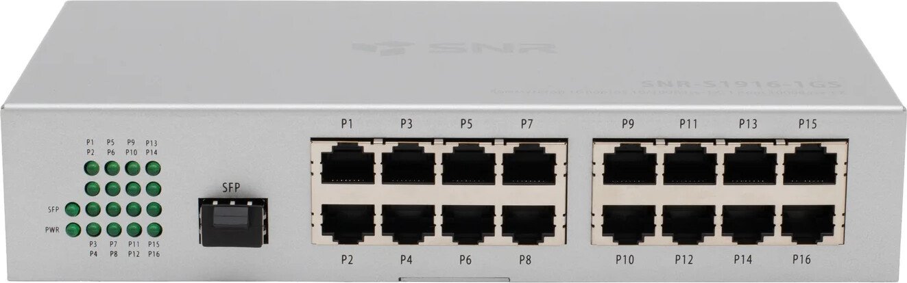 

Неуправляемый коммутатор SNR SNR-S1916-1GS