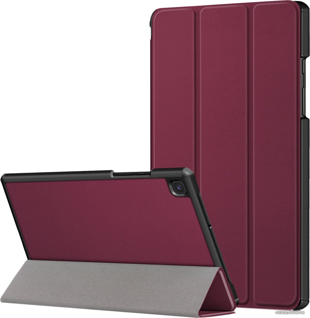 Чехол JFK Smart Case для Samsung Galaxy Tab A7 (бордовый)