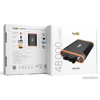 Внешний аккумулятор TopON TOP-X50 (черный/оранжевый)