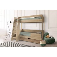 Двухъярусная кровать Anrex Diesel 90x200 711274 (дуб мадура/веллингтон)