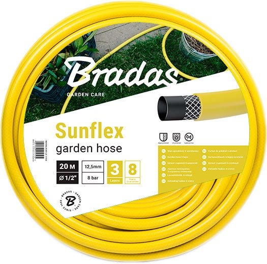 

Шланг Bradas Sunflex 15 мм (5/8", 20 м) [WMS5/820]