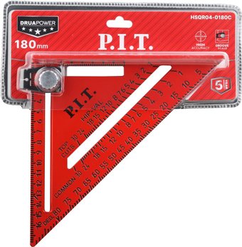 Угольник P.I.T. DRUA HSQR04-0180C
